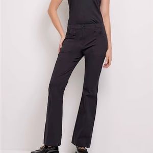 NWT Anatomie Black Darby Flare Pants Size L